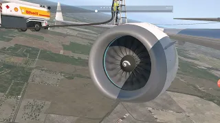 real cfm leap engine sound ever life boeing 737 max x plane 11