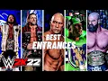 TOP 12 MEN S ENTRANCES - WWE 2K22 PS5