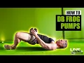 How To Dumbbell Frog Pumps