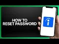 How To Reset Password In Indeed App Tutorial