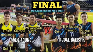 Download Seru ..laga FINAL Wayan dedi \u0026 taufik CS vs raksasa manado Erik \u0026 Miguel CS | wanagading cup 2022 MP3