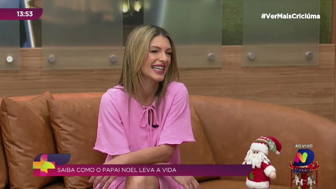 Jajá Noel: empresário se veste de 'Bom Velhinho' para animar a época do Natal