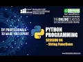 Session 04 Python Programming String Functions