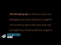 Tate McRae - exes (Karaoke Version)