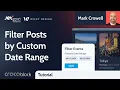 How to Filter Posts by Date Range and Last Modified in WordPress JetSmartFilters