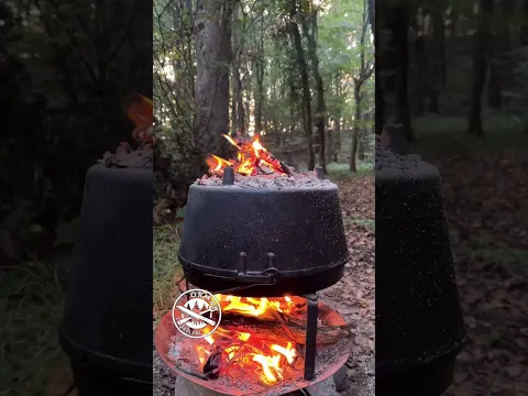 Döküm tencerede fümelenmiş ve saatlerce pişen et. #cooking #smokegrill #outdoorcooking