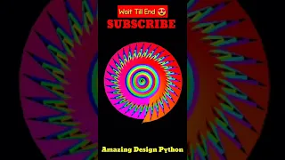 How To create rainbow spiral using the python turtle Colorful Spiral Using Python turtle
