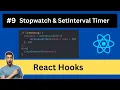 React Challenge Day 9 StopWatch SetInterval
