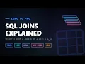 SQL Joins Explained INNER LEFT RIGHT FULL OUTER