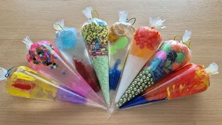 Making Slime with Piping Bags #crunchyasmr