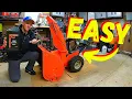 HOW TO CHANGE SNOWBLOWER OIL FOR BEGINNERS