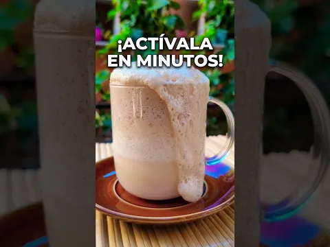 Así Activo la LEVADURA en Minutos #shorts #levadura