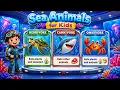 Learn Sea Animal Names Facts for Kids Carnivores Herbivores Omnivores Kids Animal Kingdom