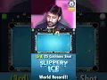Download Lagu 3rd Time World Record 😲 25 CUSHIONS SHOT - Slippery Ice 8 Ball Pool GamingWithK #Shorts #GamingWithK