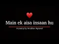 Download Lagu “Kisi ko fark nahi padta” - Anubhav Agrawal | Sad Emotional Poetry