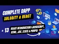 React Introduction Javascript HTML JSX State Props - Complete DApp Course