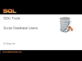 SDU Tools 24 Script SQL Server Database Users