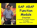 SAP Function Module for Sales Data