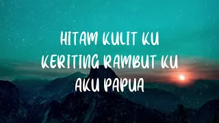 hitam kulit keriting rambut aku papua edo kondologit video lirik