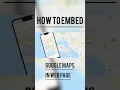 How to Insert Google Maps on Your Website - Step-by-Step Tutorial