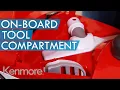 Kenmore s Progressive Canister Vacuum - On-Board Tool Compartment