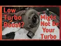 Low Turbo Boost Common Causes Explained Watch This Before Buying A New One Shaners Mechanic Life
