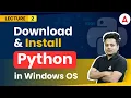 Download and Install Python in Windows Python Full Course For Beginners