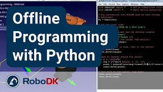 Offline Programming With Python - RoboDK