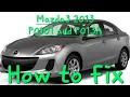 How to fix P0101 P013A rich to lean for Mazda3 2013