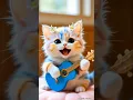 Lagu LUCU BANGET !! Kucing bermain gitar #cat#gitar#meow#cute#lucu#funny#viral#vidio#masukberanda#shorts