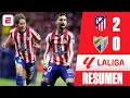 ATLETICO DE MADRID arranca LA LIGA con victoria 2-0 ante MALAGA gracias a dos GOLAZOS Resumen