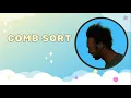 Comb Sort Graphic Tutorial