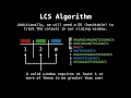 Longest common substring problem suffix array