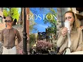 Boston Vlog Back Bay Beacon Hill shopping on Newbury Street