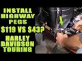 How To Install Highway Pegs Harley Davidson Touring