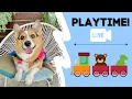 Saturday Morning Corgi Playtime LIVE
