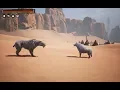 Conan Exiles Greater Wolf vs Greater Sabretooth