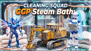 Robot Cleaning: Giant's GPU Spa Lounge - Smart Tech Ultimate Shine