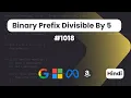 Binary Prefix Divisible By 5 Leetcode 1018 DSA Explained in Hindi Code With Deepak
