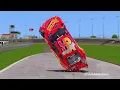 Racing Blowover Crashes #8 | BeamNG Drive