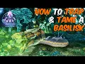 How To Tame a Basilisk in ARK Survival Ascended