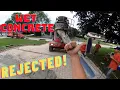 Concrete rejected-Load was too wet