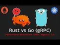 Go Golang vs Rust performance benchmark