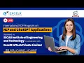 International Faculty Development Program on NLP and ChatGPT Applications Day 5 ExcelR