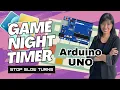 DIY Board Game Timer with Arduino Uno LEDs LCD Buzzer