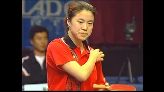 wang nan vs chen jing at the 2000 us open