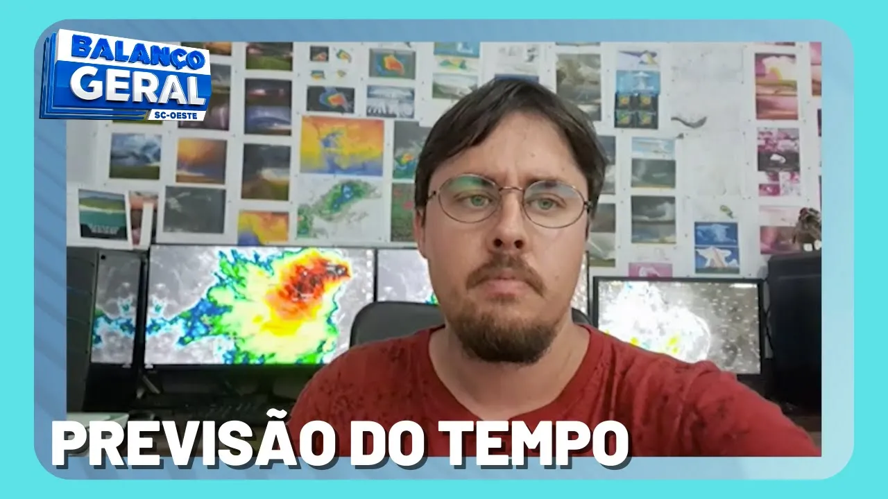 Confira as informações do tempo para esta semana com o meteorologista Piter Scheuer