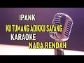 Download Lagu KUTIMANG ADEKKU SAYANG - IPANK ( KARAOKE NADA RENDAH )