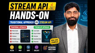 Java Stream API Hands-On Tutorial Stream API vs Traditional Approach