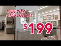 Bathroom Vanities Start at 199
